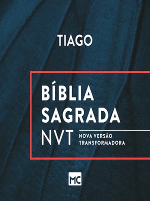 cover image of Bíblia NVT--Tiago